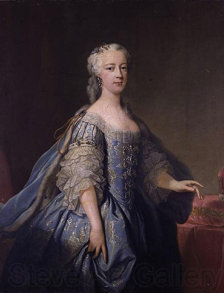 Jean Baptiste van Loo Princess Amellia of Great Britain Spain oil painting art